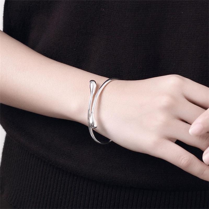 925 Sterling Zilveren Armband Dames Delicate Druppel Armband Dames Mode Bruiloft Kerst Cadeau Sieraden