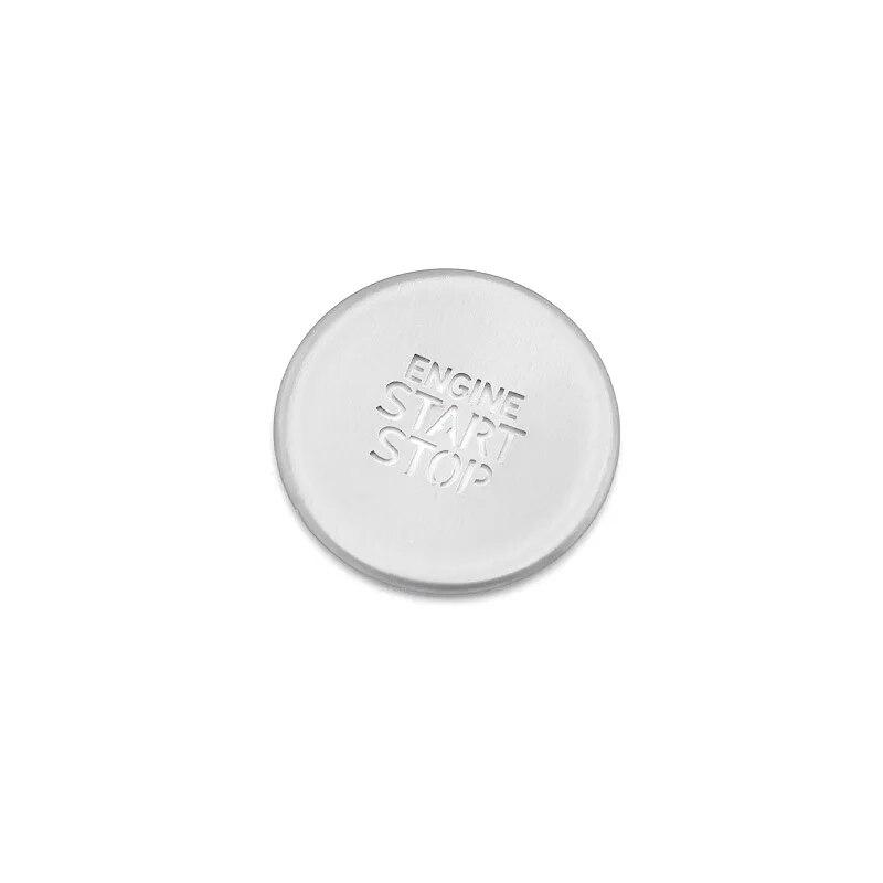 For Hyundai Tucson NX4  2022 2023 Hybrid N Line Car Start Stop Engine Ignition Push Button Cover Trim Stickers Accessories