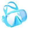 Silicone Anti-Fog Diving Mask Tempered Glass Frameless Snorkel Mask for Friend Family Neighbors Gift