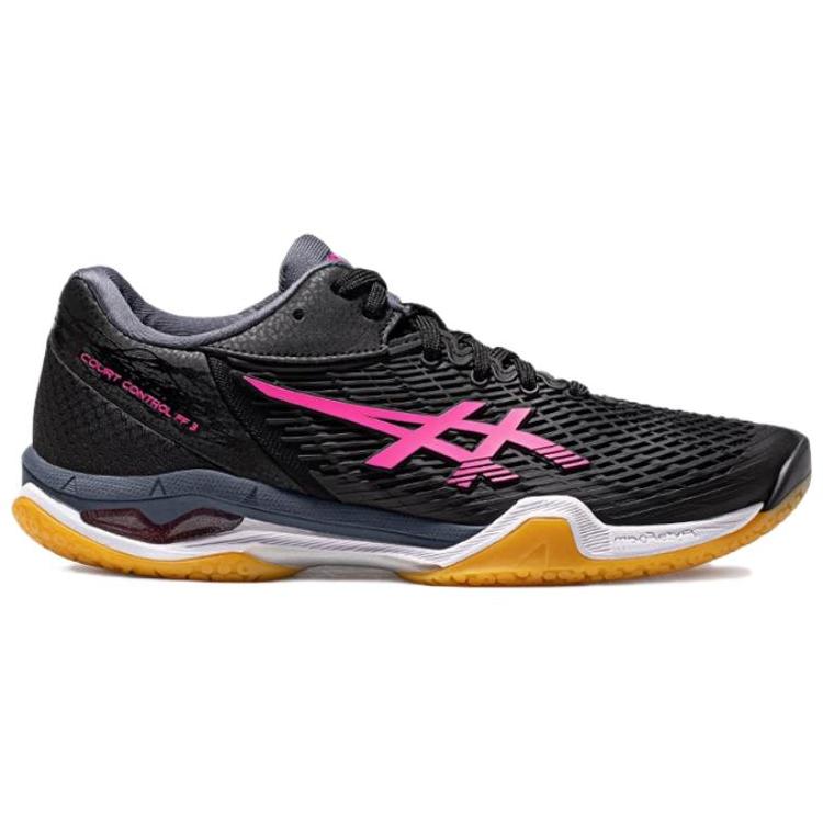New Asics Court Control Ff 3 'Black Pink' Women's 1072A089-001