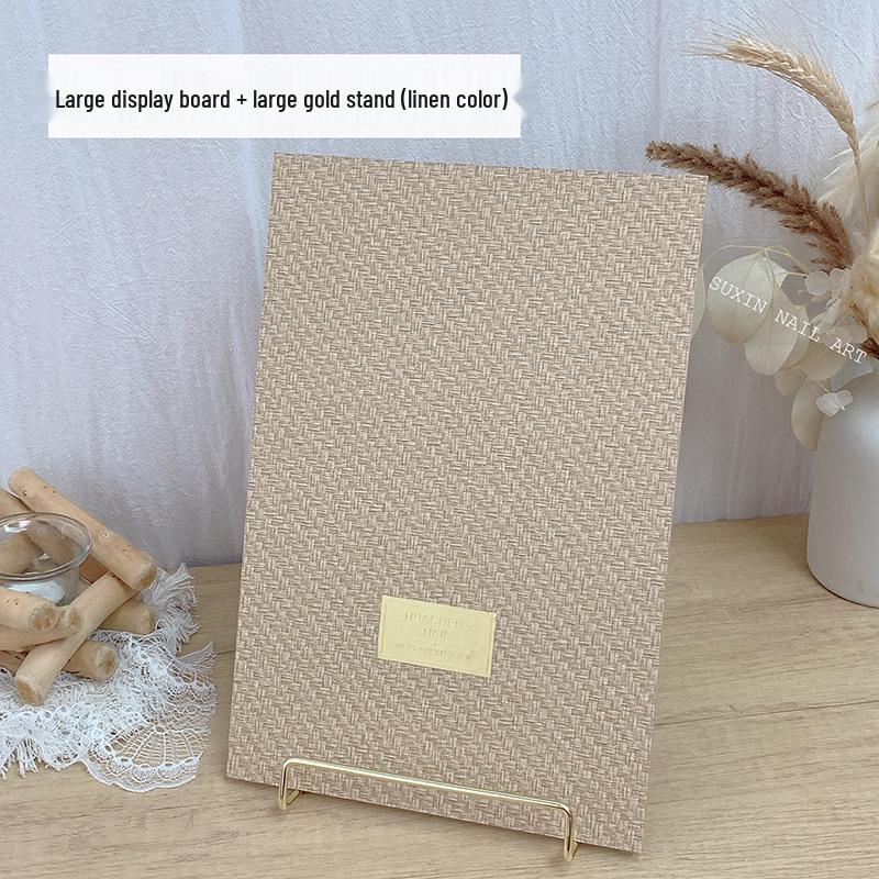 Woven Texture Nail Art Display Board - Large & Small Sizes, Wearable Nails, Live Stream Photo Props