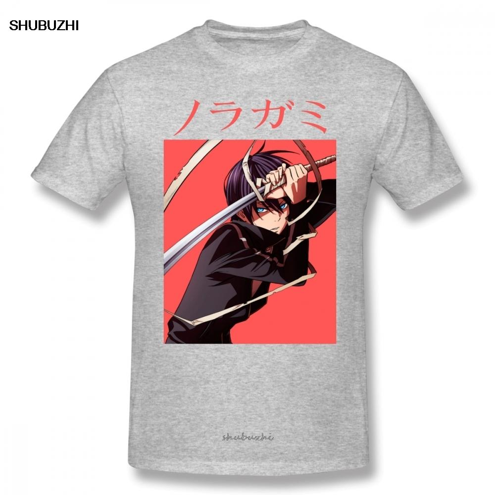 Футболка Noragami Футболка Noragami Yato Оверсайз Мужская Футболка Милый Принт С Коротким Рукавом Уличная Одежда Хлопковая Футболка S