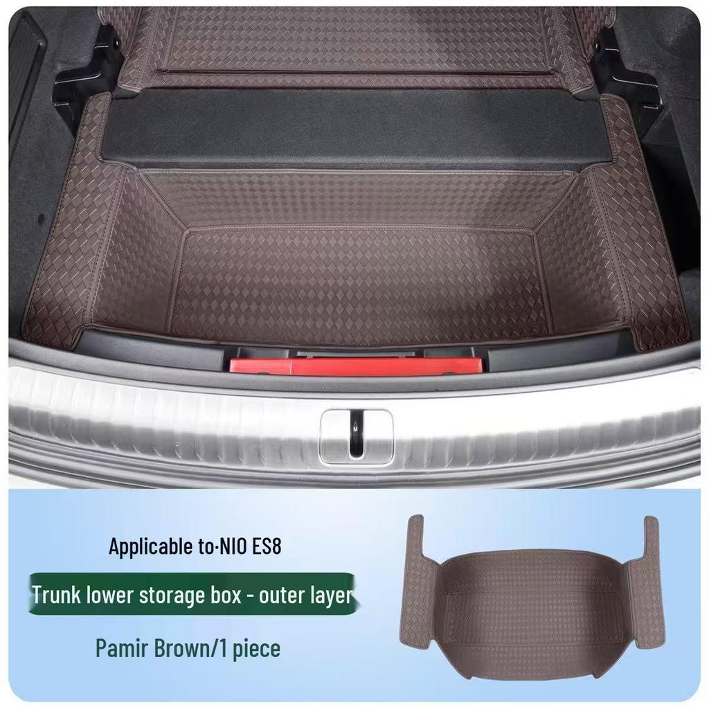 Third Gen Nio ES8 Trunk Storage Box Mats: Interior Modification & Accessories for 26 Models