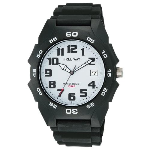 

Citizen Q&Q FREE WAY AA96-0011 Men s Watch, Black