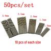 40-teiliges HSS-Spiralbohrer-Set, 1,0-3,0 mm, Zylinderschaft
