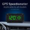 High-Definition HUD Car Head Up Display Overspeed Alarm Speedometer GPS HUD Digital Gauges Auto Fatigue Driving Reminder