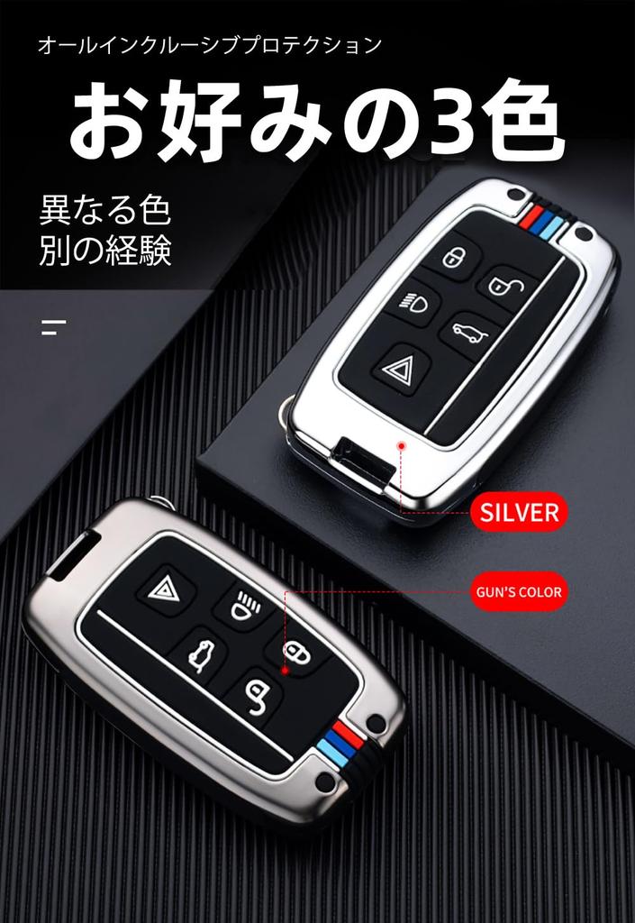 SANRILY Smart Key Case for Land Key Key Cover for Range Rover Range Rover Comfortable to the Protects Resists Dirt and Made of Black ABS Rover,