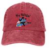 Dad Color Pure Hats Trendy Fashionable Women'S Hat Sun Visor Baseball Caps Nu Pogodi Well Just You Wait Cartoons Peaked Cap