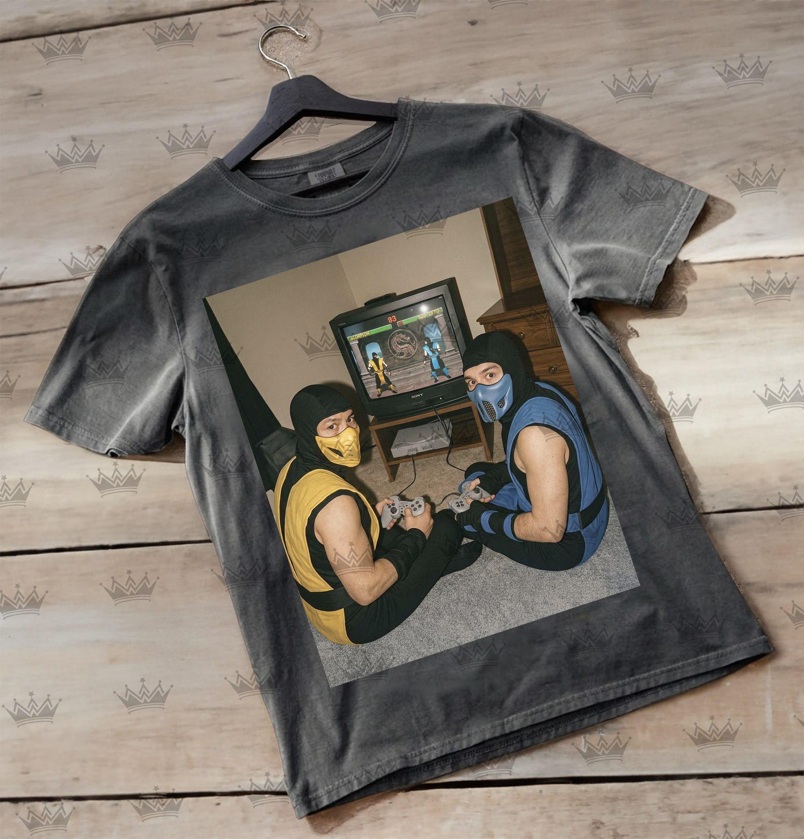 Mortal Kombat Scorpion vs Sub Zero Unisex Shirt, Vintage Mortal Kombat 1995 T-Shirt, Funny Mortal KombaT-Shirt, Retro Video Game Gift Tee RZ 3XL