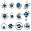 Star Moon Light Diamond Pendant Charm for DIY Jewelry Accessories