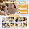 Išmanusis telefonas žaislas vaikams su dviguba kamera, edukaciniai žaidimai, muzikos grotuvas, saugus režimas, geriausia gimtadienio dovana, HD 1080P kameros žaislai vaikams