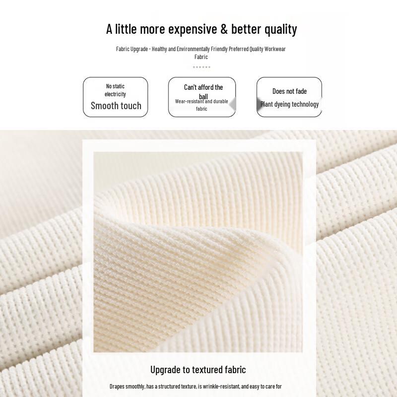 Langsha Women's 2025 A/W High-Waist Chenille Wide-Leg Suit Pants