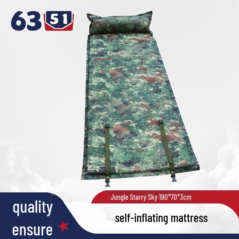 Automatic Self-Inflating Camping Mat with Pillow
