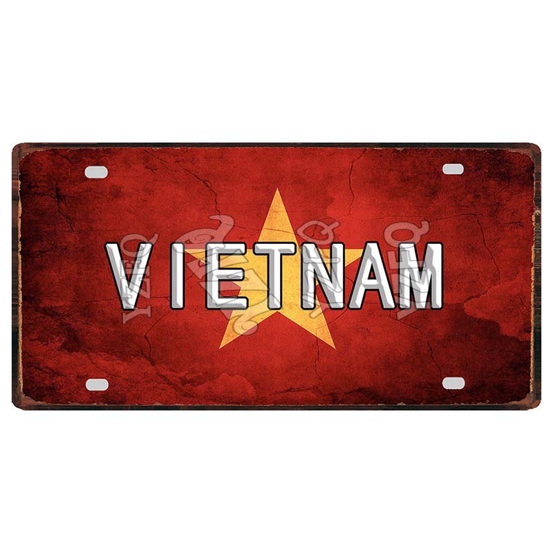 

[YZFQ ]30X15СМ Национальный флаг Марокко Норвегии Кипра Металлическая жестяная табличка Городское путешествие Сувенир Настенный Паб Магазин Домашний Декор Ручной работы DC-1345B 15x30cm(5.9x7.8inch)