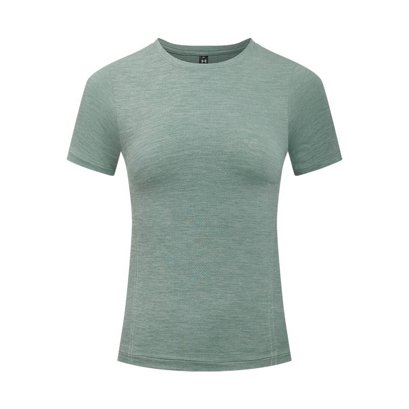

Under Armour Meridian Round Neck Comfortable Casual Short Sleeve Regular T-Shirt Women T-Shirts Green 1388770-348 XL
