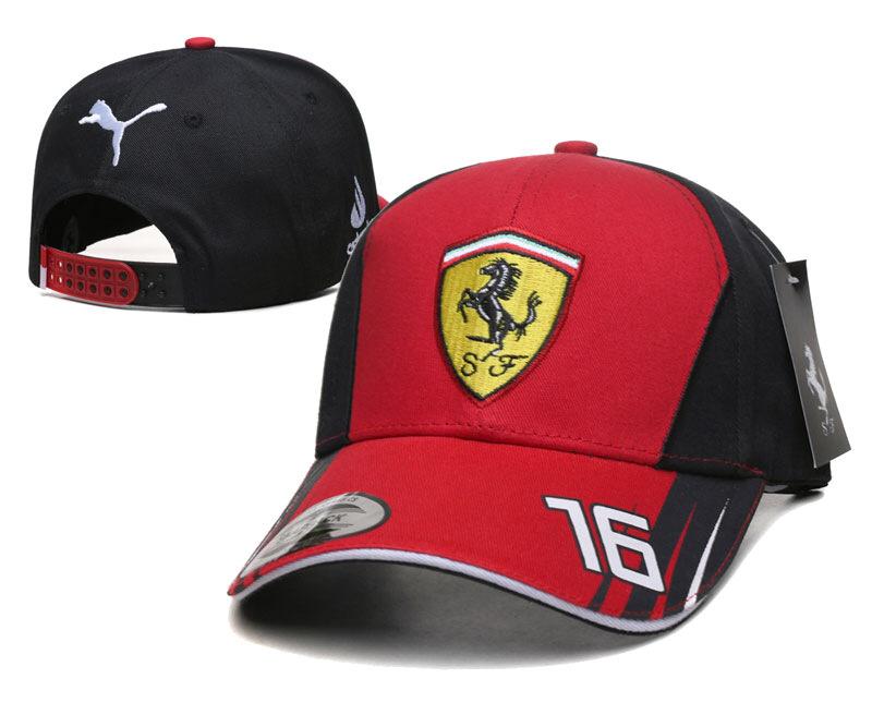 Stickerei Logo Lässige Sportkappe F1 Rennteam Baseballkappe Für Ferrari Roma Portofino F8 Roma Spider SF90 F430 488 458 812 FF