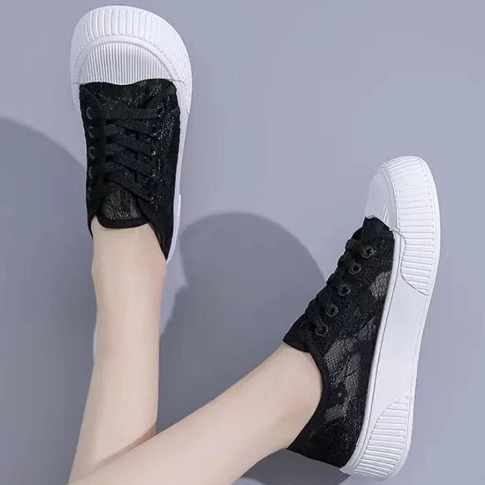 Women Sneakers 2024 New Summer Mesh Designer Shoes Platform Casual Women Sneakers Ladies Comfortable Women Vulcanize Shoes