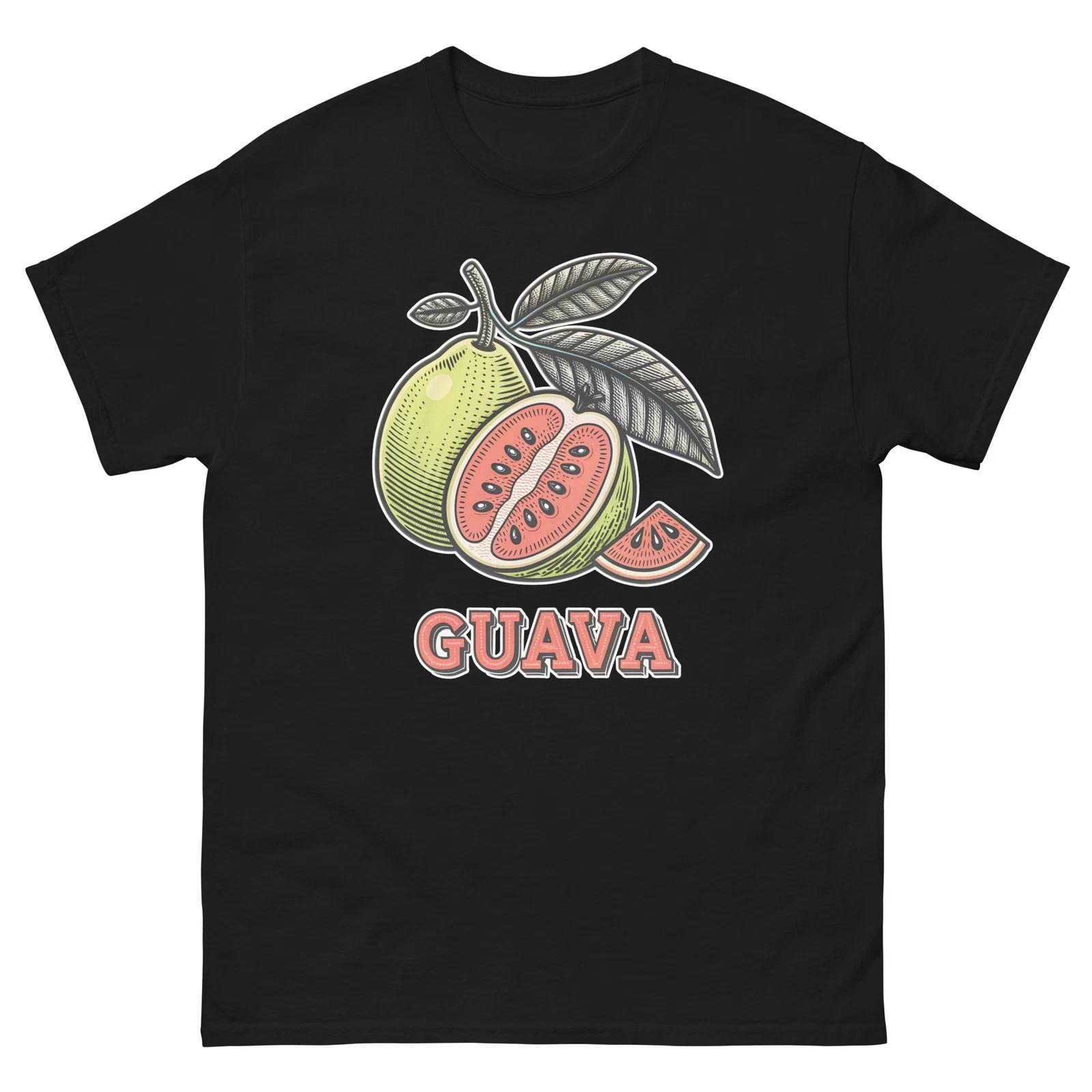 Guava Fruits Vegetables Fresh Food Groceries T-Shirt XL