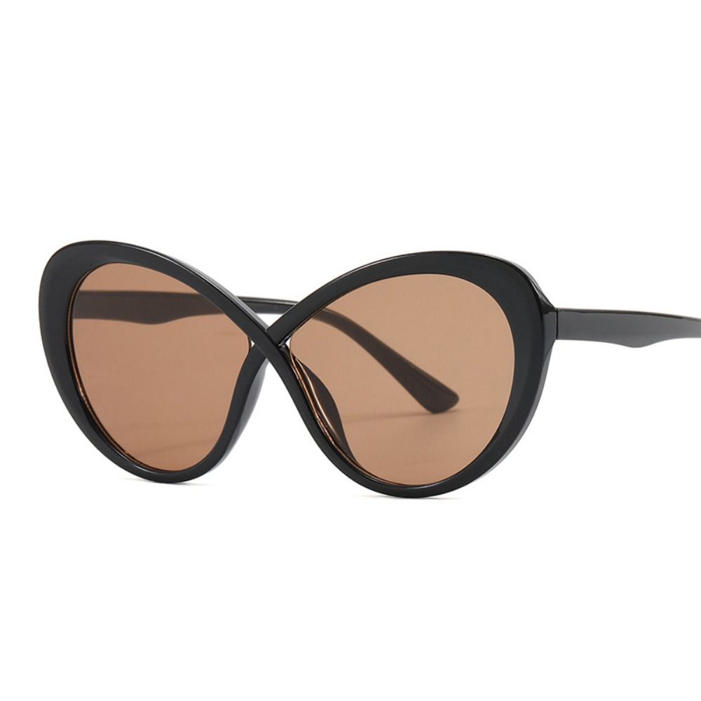 

Black Shades Reading Glasses UV Protective Outdoor Sunglasses Large Frame Sunglasses 8 black/tea