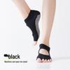 Korean Hot-Selling Open-Toe Backless Yoga Socks - Non-Slip Five-Toe Gel Dot Fitness Floor Socks