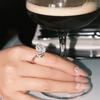 Musla Design Elegant 925 Sterling Silver Luxury Ring with Romantic Roses Design Perfect for Ladies' Sophisticated Style