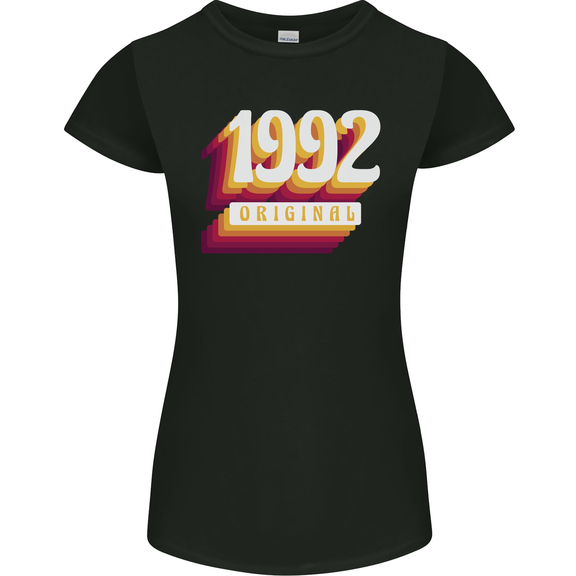 Retro 34th Birthday Original 1992 Unisexs Petite Cut TShirt S