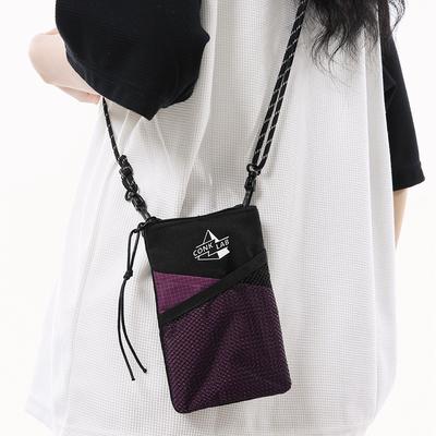 Kleine Umhängetasche originelle Nischentasche Handytasche Mädchen Lanyard Umhängetasche lässige Schulter-Umhängetasche