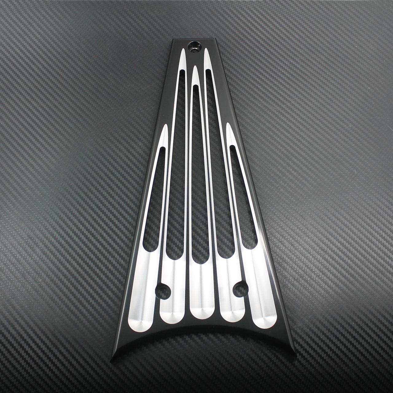 

Черная рамка радиатора для мотоцикла, гриль, крышка для Harley Touring Road King Electra Street Glide Road Glide 14-22 Touring