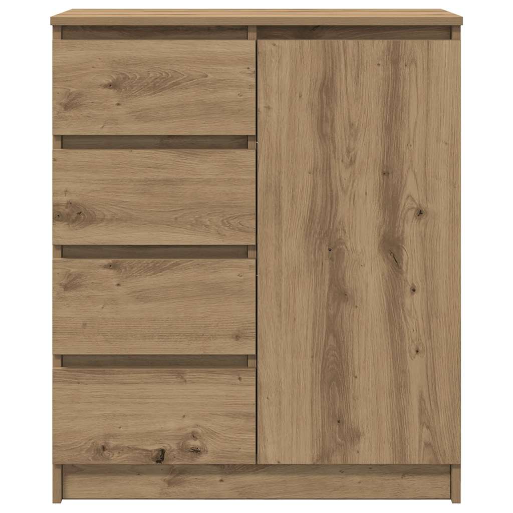Sideboard with Drawers Artisan Oak 71 x 35 x 84 cm Engineered Wood