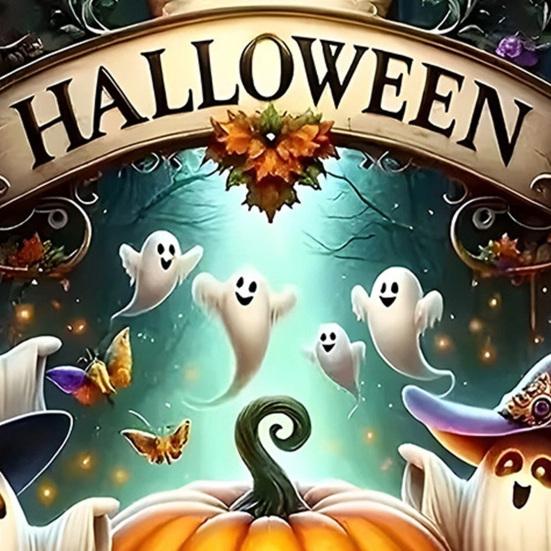 Water Resistant Bathroom Wall Art Happy Halloween Toilet Sticker, Pumpkin Ghost Lid Easy Apply PVC Waterproof Decal for Home Party Decoration Peel And