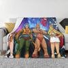 Eternia He-Man And The Masters Of The Universe Blanket Soft Warm Flannel Throw Blanket Plush for Bed Living Room Picnic Travel