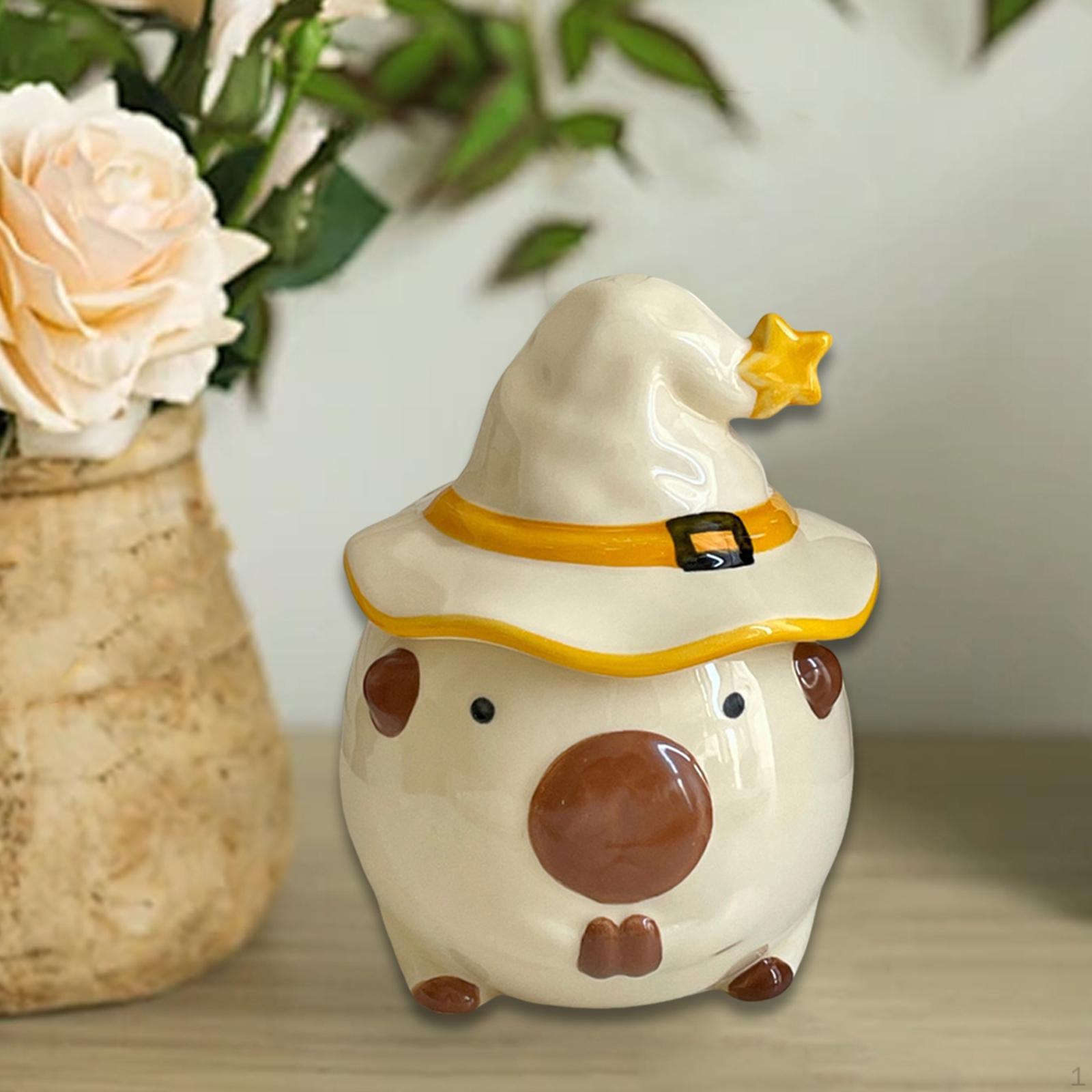 

Керамическая кофейная кружка Завтрак Милая Портативная Посуда Чашка с крышкой для гостиной офиса бежевый