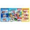 Takara Tomy Tomica Vehicle Town Big Transforming Bus Rotary Miniature Car Toy for ages 3 and up Double-Decker (with Tomica)