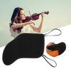 4 4‑3 4 Violin Chin Shoulder Rest Black Flannelette Pad Protector Musical Instrument Accessories