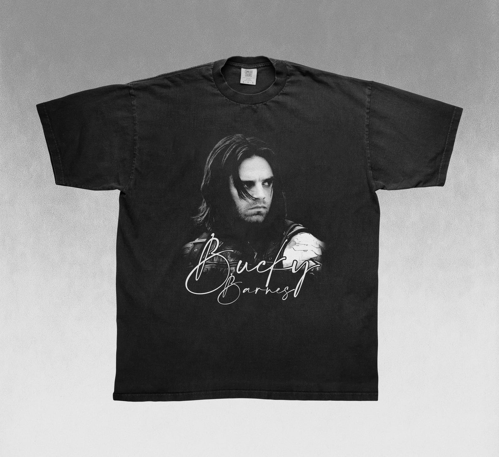 Bucky Barnes Shirt, The Winter Soldier T-Shirt, Avengers Fan Gift XL