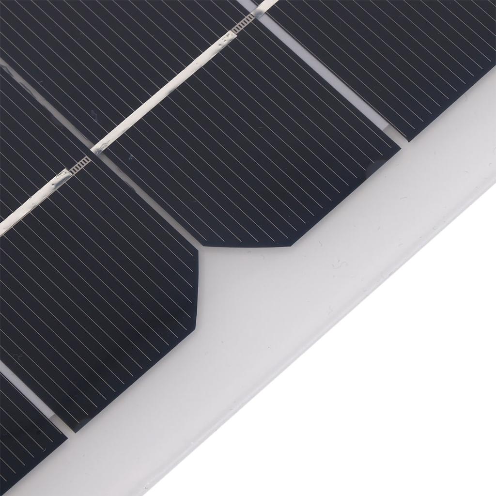 25W 18V Tragbares monokristallines Silizium-Solarpanel mit Dual-USB-Ladefunktion für leichte Autoboote