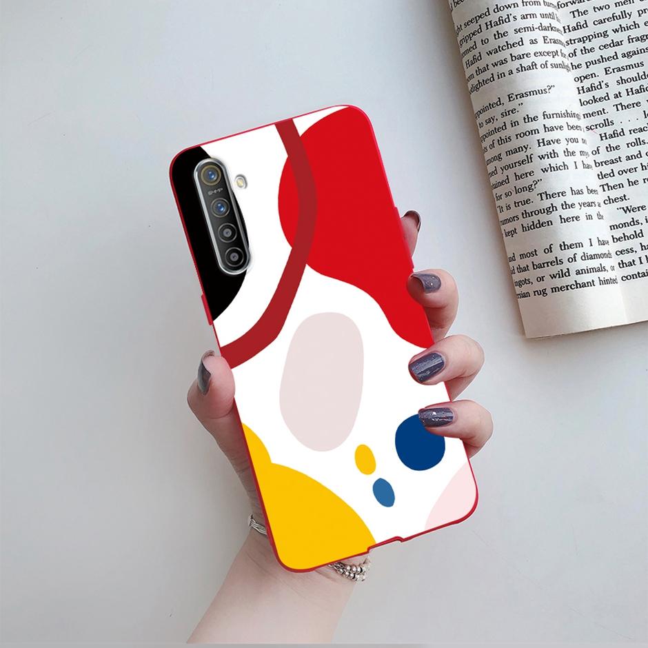 For Realme XT Case RMX1921 Coque Smile Soft Silicone Phone Cover for OPPO Realme X2 RealmeXT RealmeX2 Cases RMX1992 Shell Funda