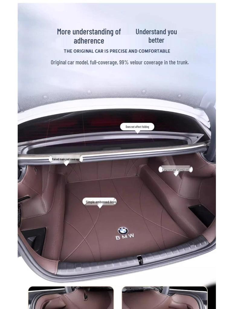 BMW serii 5 (2011-2025) 525li Specjalna Mata Bagażnika dla Modeli Nowej Energii