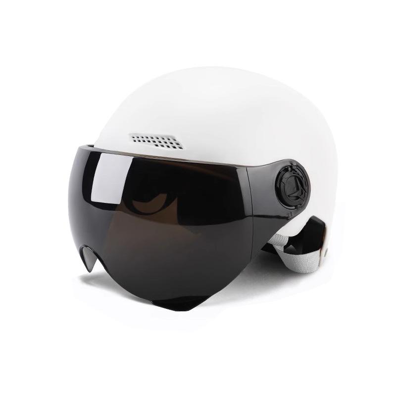 Helmet Electric Vehicle Summer Four Seasons Universal Men and Women Battery Car Safety Helmet