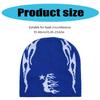 Knitted Beanies Hat for Women Men Popular Pattern Skull Hat Handmade Crochet Hat 2000s Hiphop Hat Casual Street Headwear