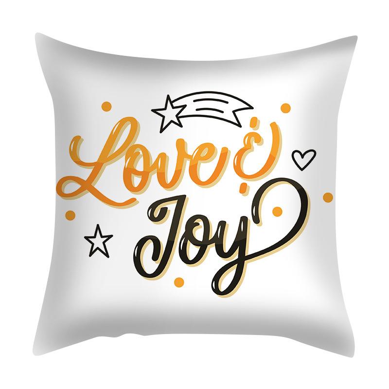 Pillowcase Christmas Cartoon Nordic Cross-border Special for Living Room Bedroom Cushion Pillow