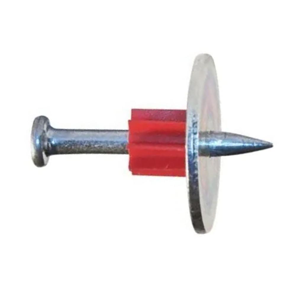 Fastener Pin with Washer Robust Fastener Washer Steel Nail Kit for Ceiling Cement Wall Concrete
