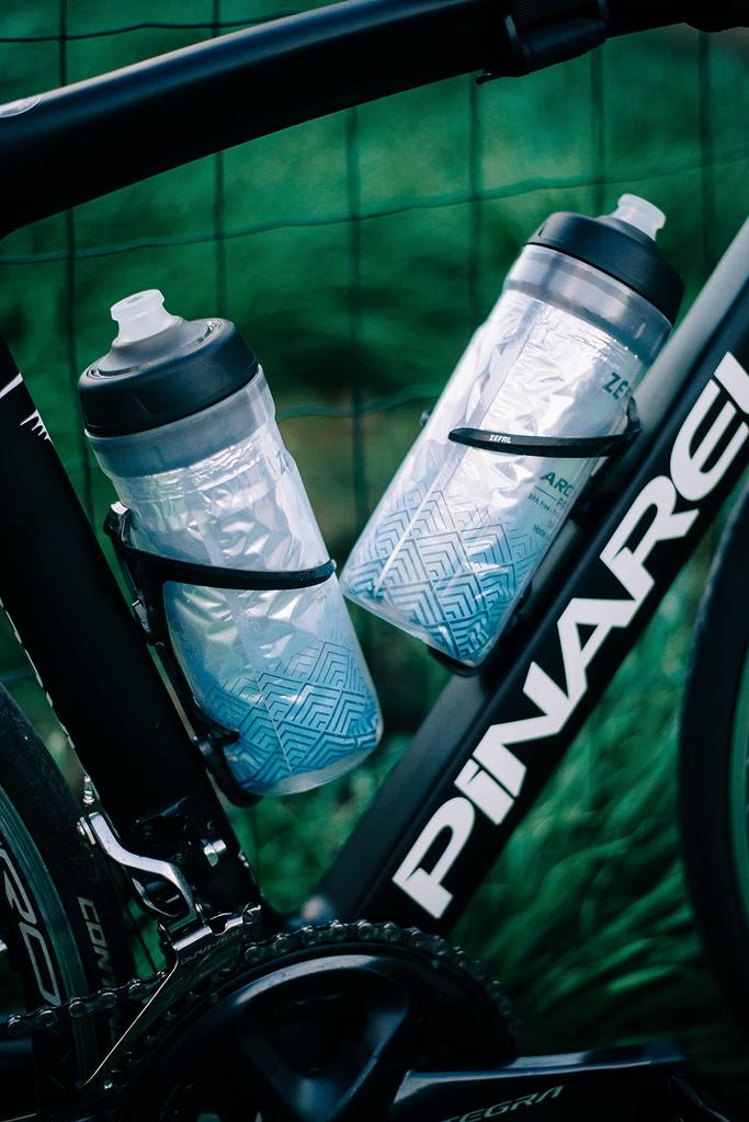 Zefal Bicycle Insulated Drink Bottle Arctica Pro 55 Silver/Black 550ml