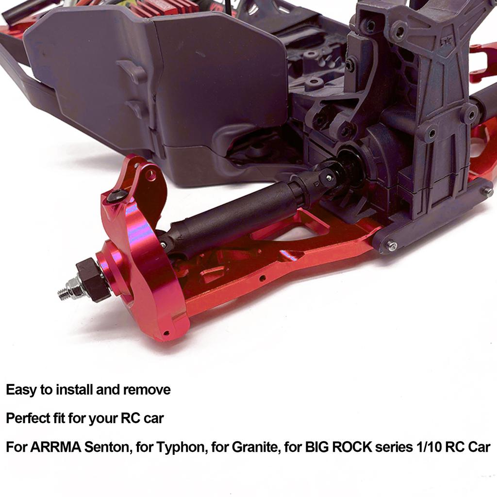 2pcs RC Steering Block RC Aluminum Alloy Steering Cup for   Senton Series 1Celsius10 RC Car