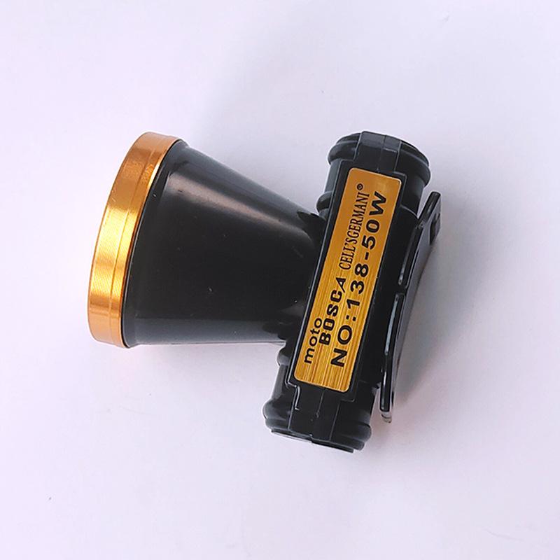 LED strong light headlight outdoor charging night fishing camouflage waterproof headlight