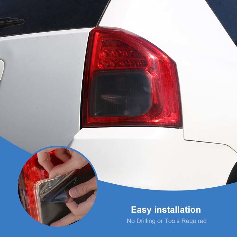 Taillight Protective Film Tail Light Decoration Cover Sticker For For Jeep Compass 2011-2016 PVC Exterior Accessoriess