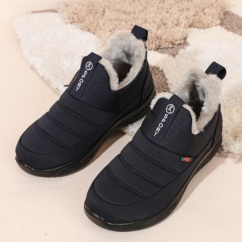 Cotton shoes winter new velvet thickened casual women's cotton boots snow shoes warm and comfortable women's shoes