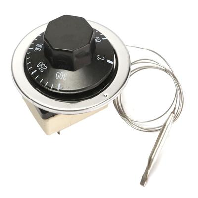 Thermostaat AC 250V 16A 50-300/50-400 graden Celsius Knop Vloeistoftemperatuurregelaar NO NC voor elektrische oven