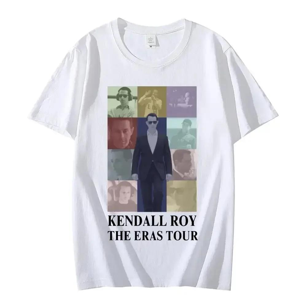 Kendall Roy The Eras Tour T Shirt Men Women Harajuku Fashion Hip Hop Streetwear Short Sleeve Plus Size T Shirt Unisex