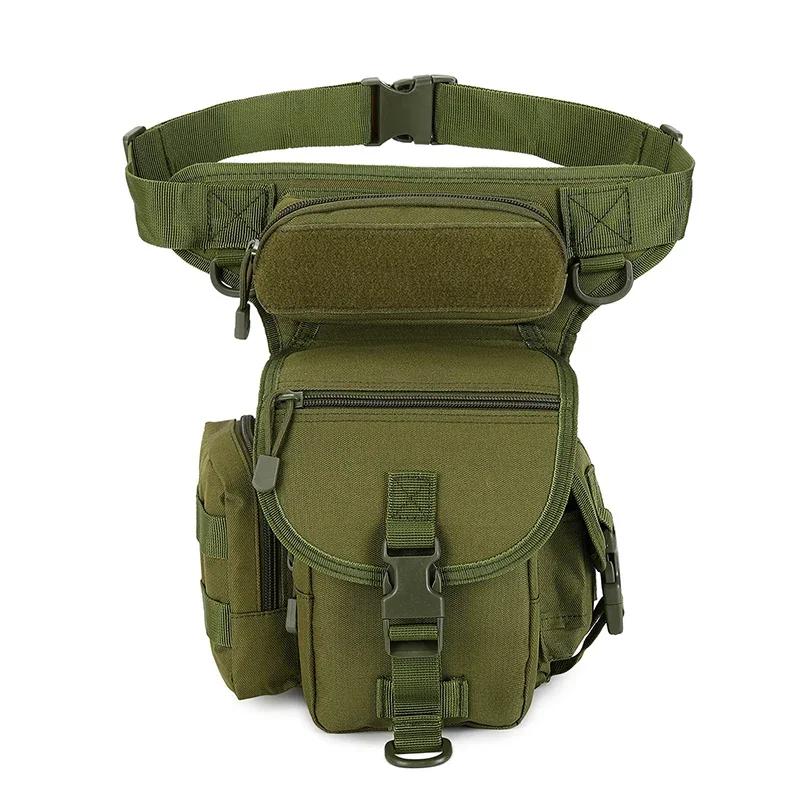 Tactical Drop Leg Bag Tool Fanny Thigh Pack Hunting Bag Waist Pack Motorcycle Riding Men Molle Waist Packs